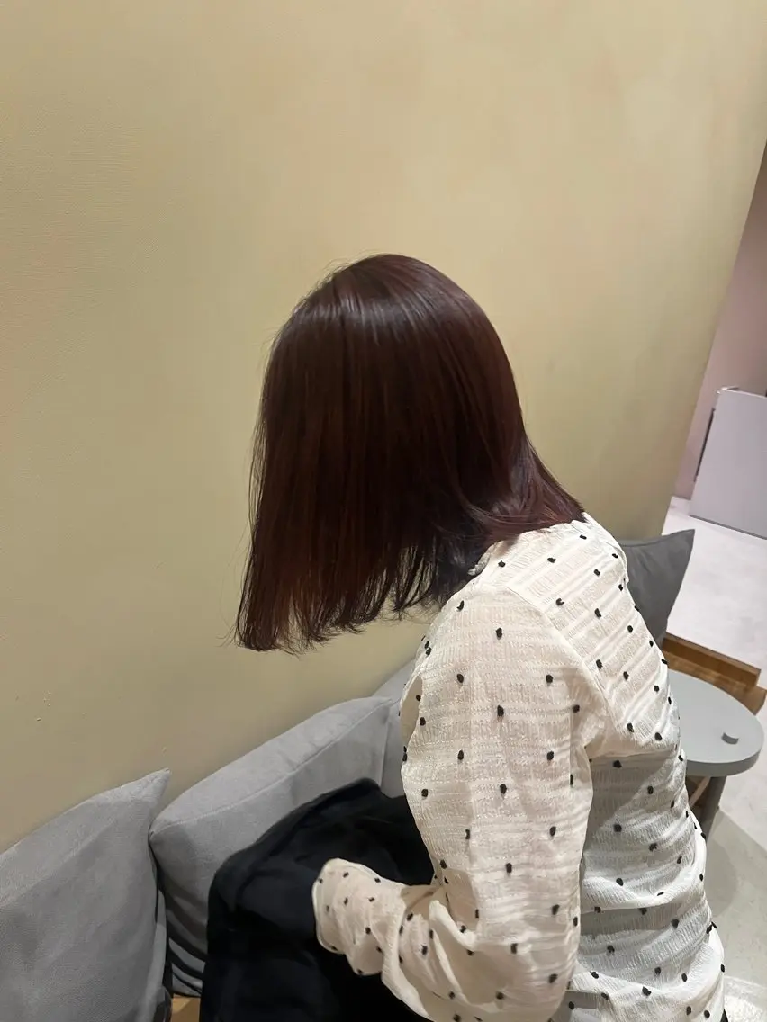 🪞✨ワンカラー(痛みずらいイルミナカラーご希望の方)の写真