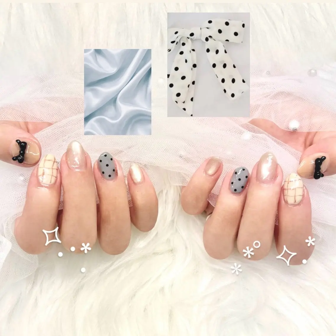 ネイル アートネイル ドット ニュアンスネイル シンプルネイル ハンドネイル Hal nail立川 *yuunaのネイルデザイン