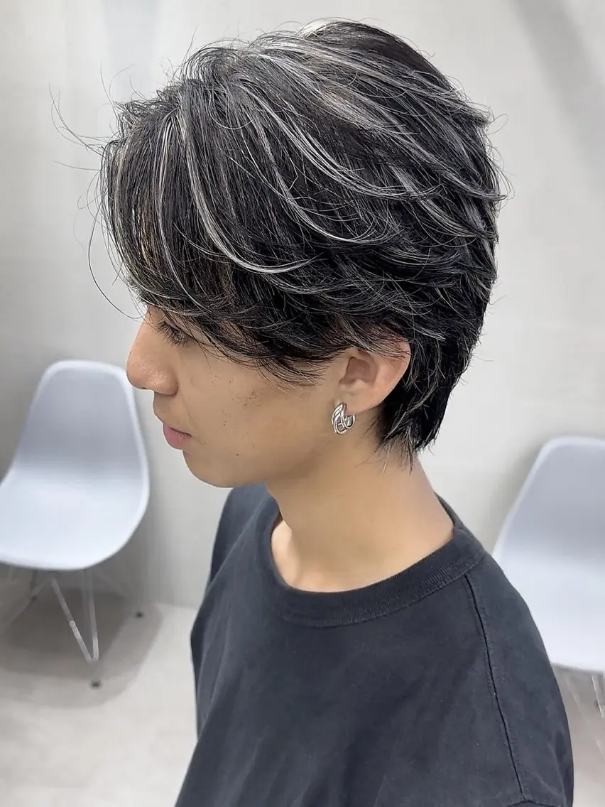カラー メンズ カット ヘアカラー 【メンズ特化】 【LIBER】翔斗のヘアスタイル