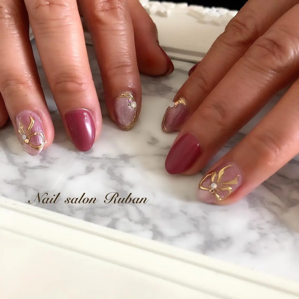ネイル Nail salon Rubanのネイルデザイン