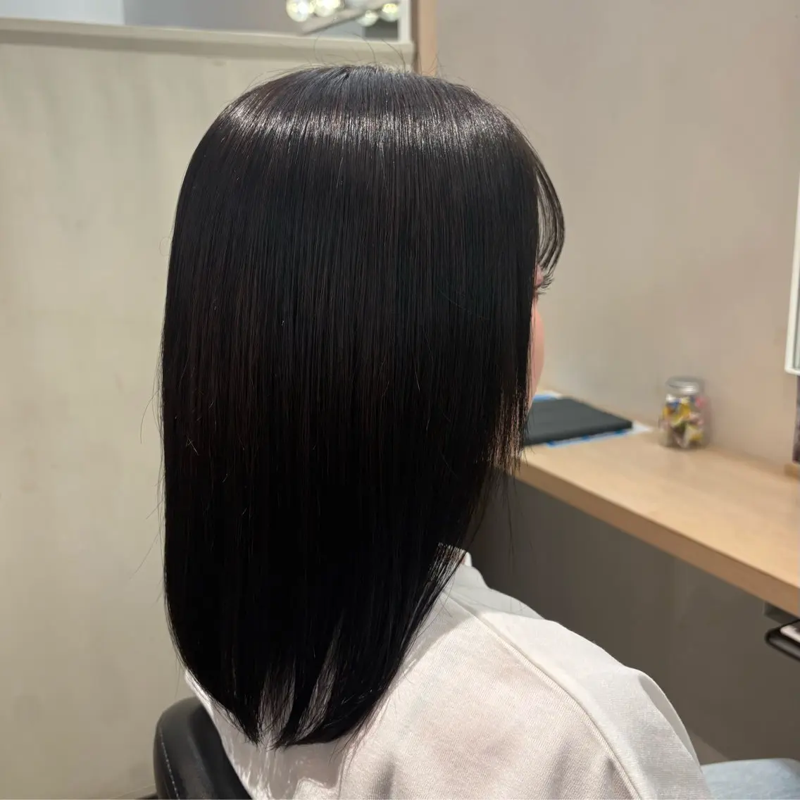 ミディアム カラー 謝花 卯依┆͓̽ モデル募集中🪽⋆*のヘアスタイル