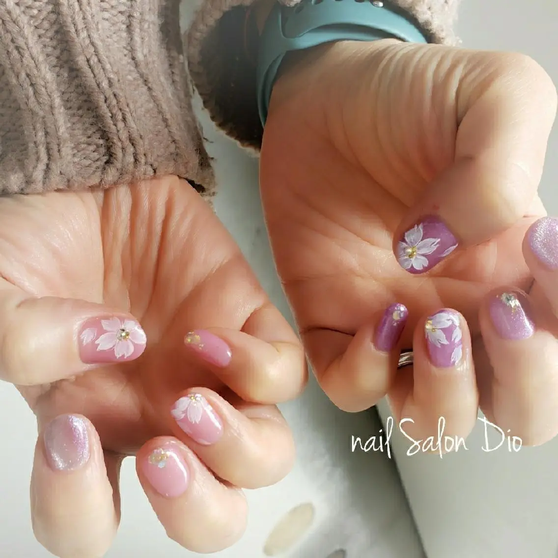 ネイル 桜ネイル Nail salon Dioのネイルデザイン