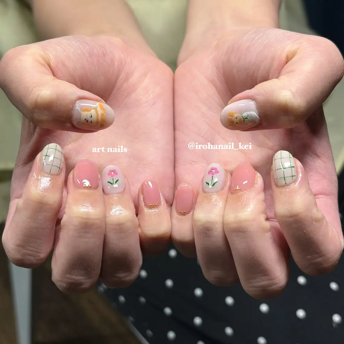 ネイル アートネイル IROHA NAIL_けい🐶のネイルデザイン