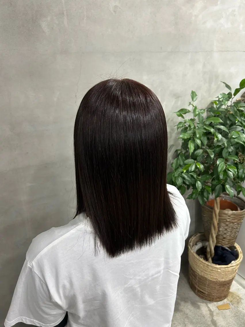 ⭐️白髪染めリタッチ➕1ステップトリートメント⭐️の写真