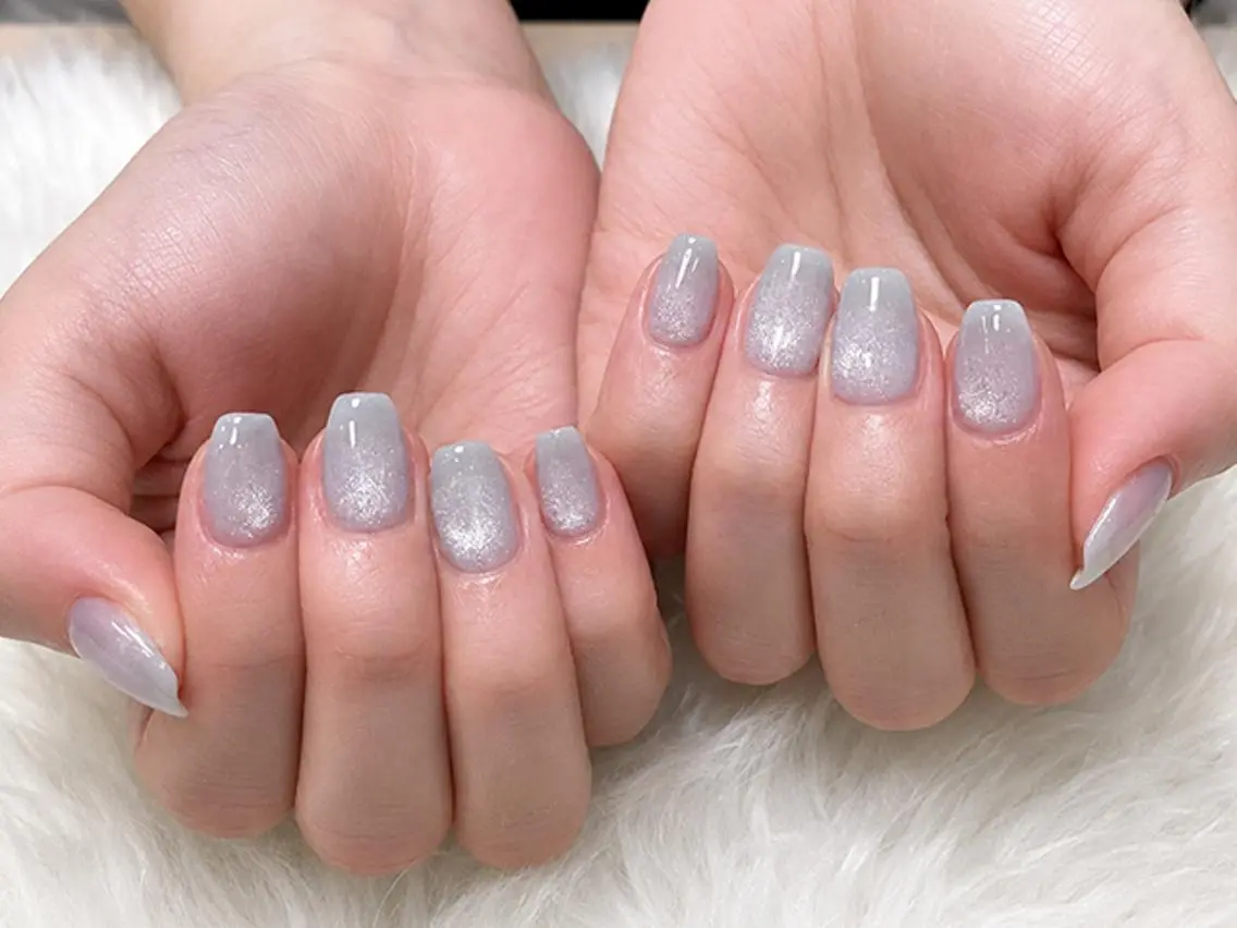 ネイル マグネットネイル ハンドネイル Kanai Harukaのネイルデザイン