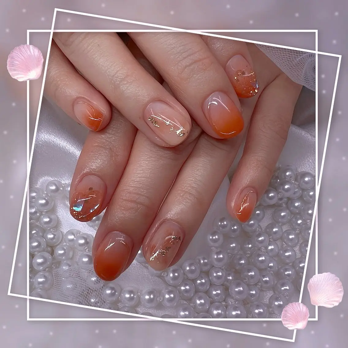 ネイル チークネイル ガーリー グラデーション マグネットネイル ピンク ハンドネイル ハンドケア Chill Nailsalonのネイルデザイン