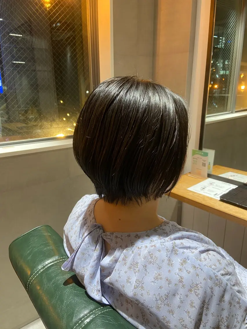ショート カット トリートメント 髪質改善資格保持者/ ナツミのヘアスタイル