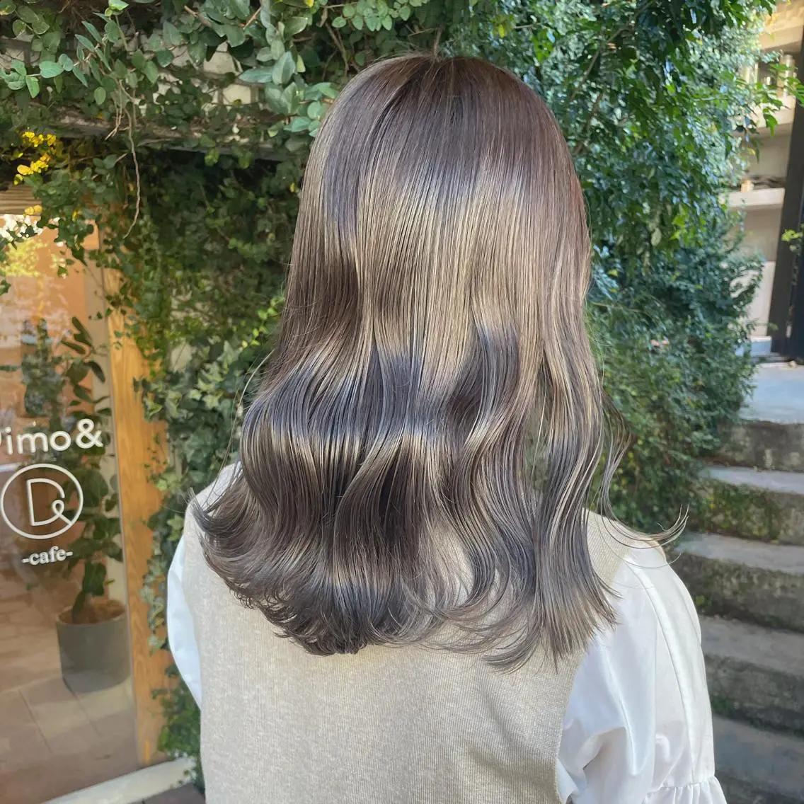 ミディアム カラー ケアカラー 🫧透明感ヘア🫧 🧸竹花　彩希🧸のヘアスタイル