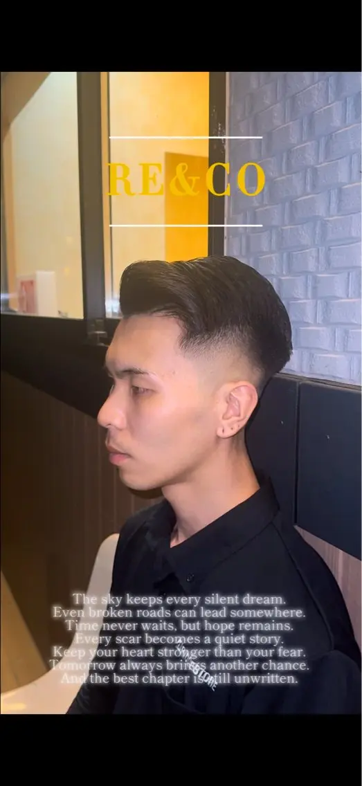 ショート カット RE&COメンズ専門 リュウタのヘアスタイル
