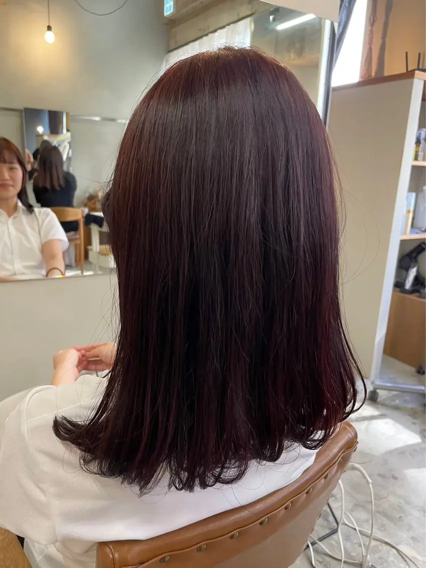 ミディアム 🌹花屋併設🌹 横山 洋幸のヘアスタイル