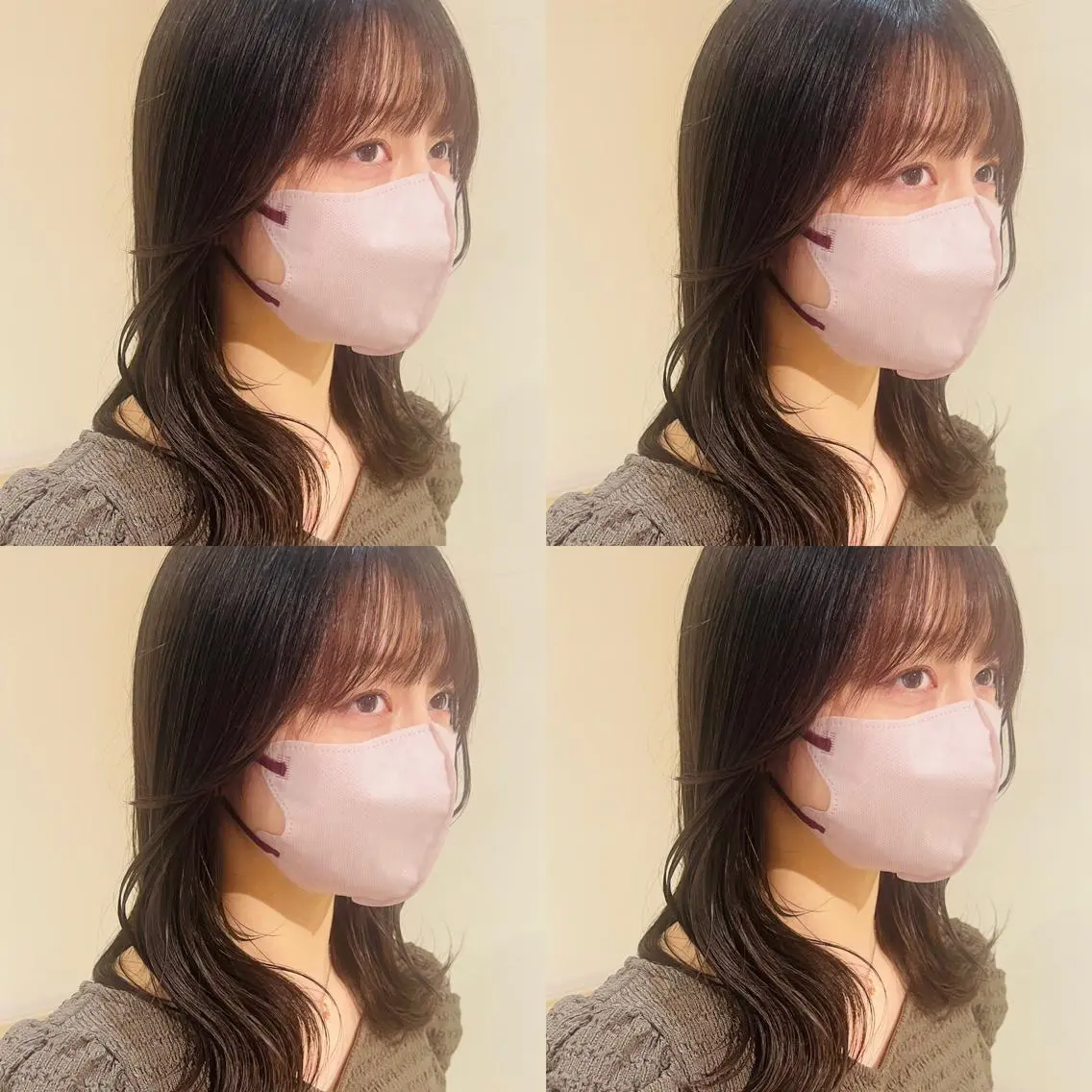 ミディアム カラー カット ヘアカラー トリートメント レイヤー×艶髪特化 マネージャー安藤光司のヘアスタイル