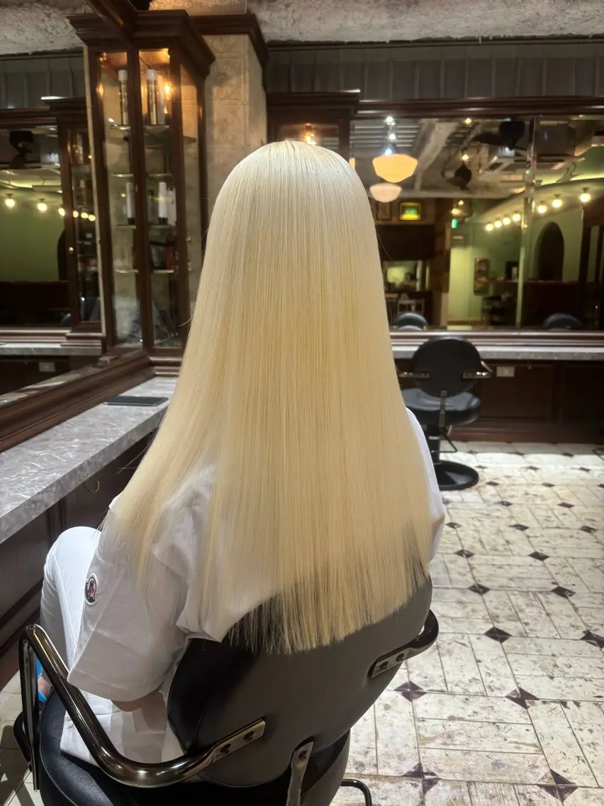ロング ヘアカラー 鈴木 涼太のヘアスタイル