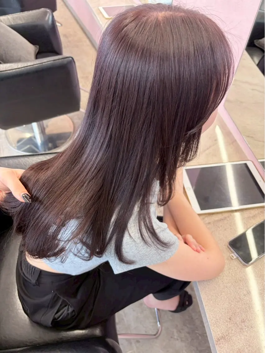 ロング saeri MATTYのヘアスタイル