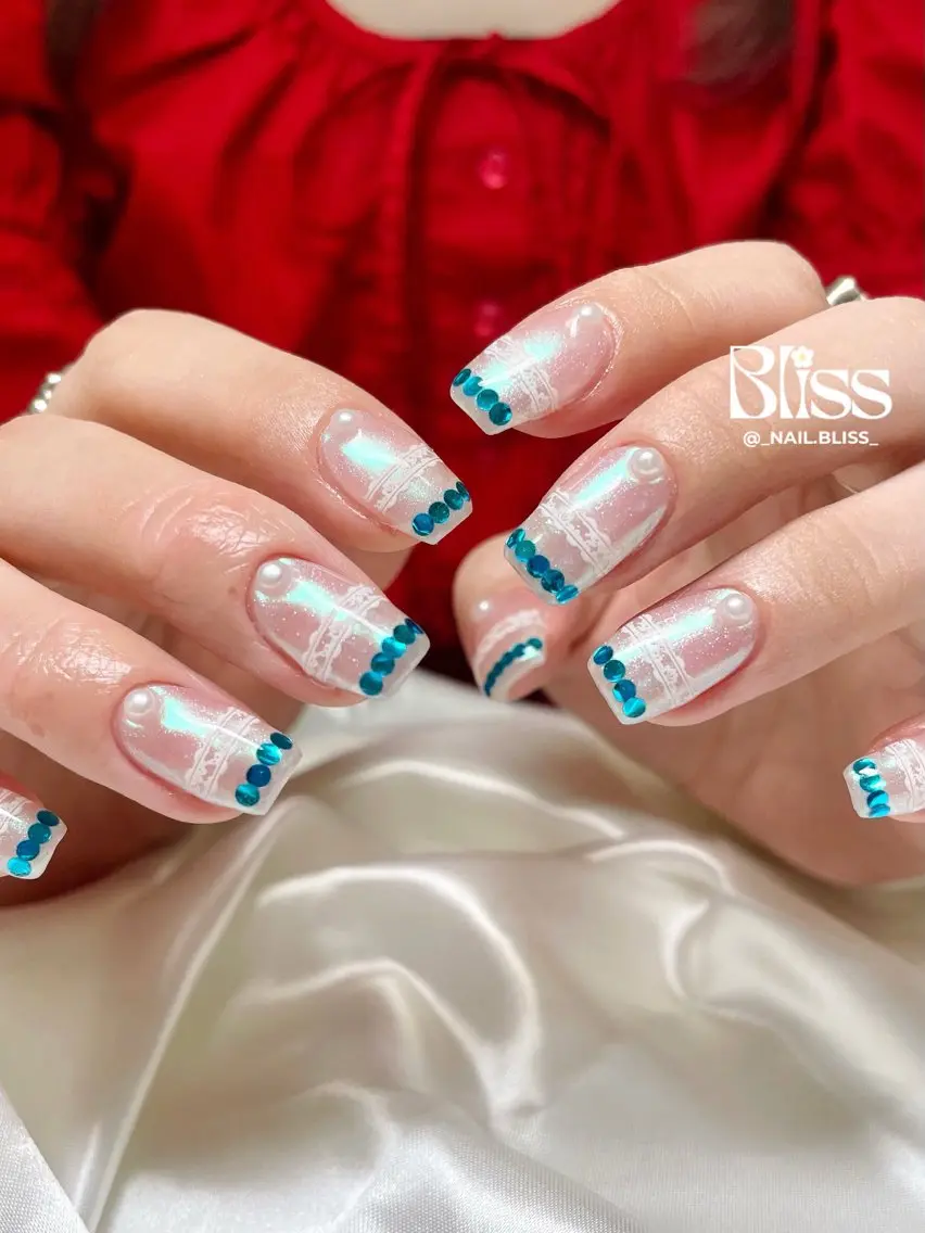 ネイル レース 持ち込み ハンドネイル NAIL BLISSのネイルデザイン