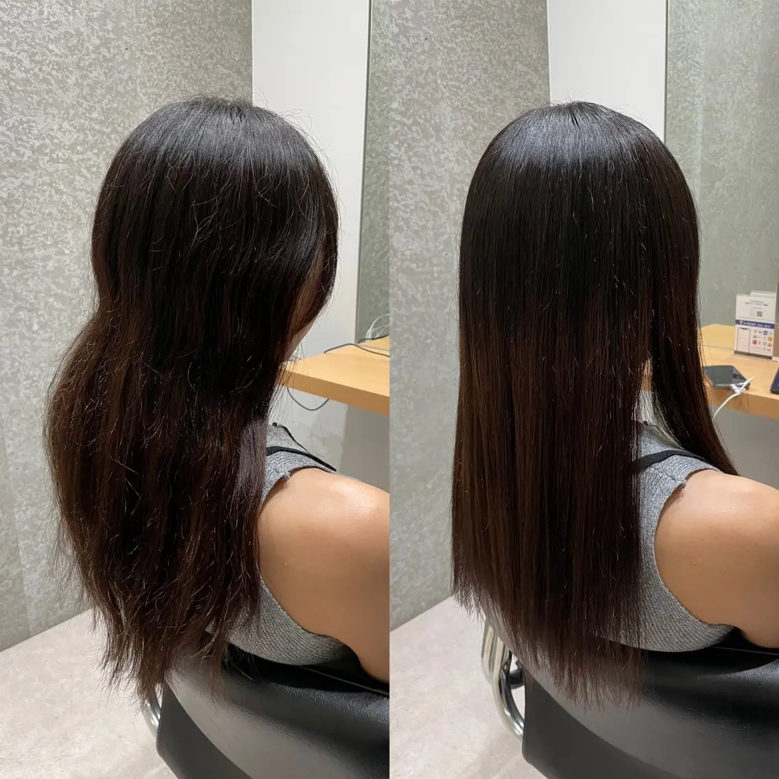 ミディアム 髪質改善 トリートメント 酸熱トリートメント 髪質改善ヘアケア 艶髪特化/上田のヘアスタイル
