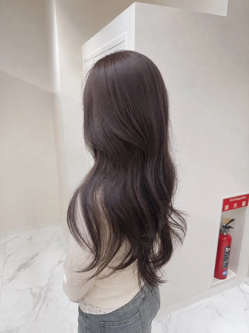 ロング ヘアカラー レイヤー透明感カラー / MAIKA🤎のヘアスタイル