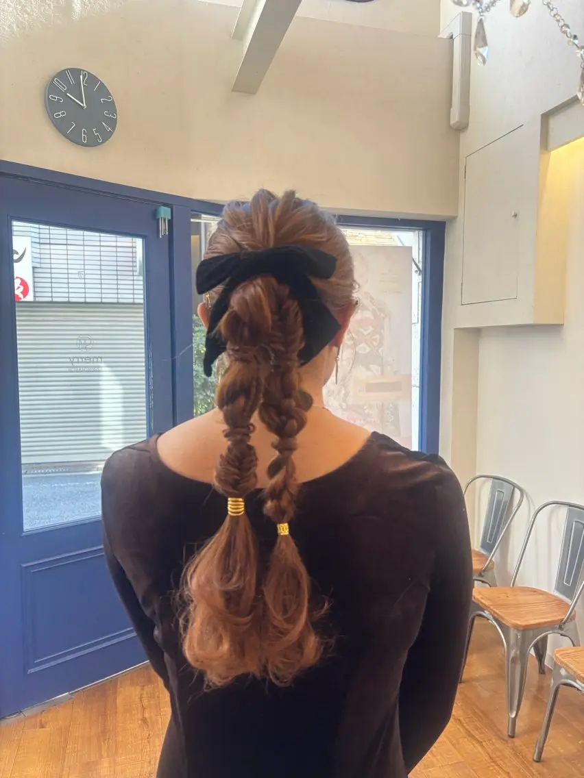 ヘアアレンジ ヘアセット mai/ merry 寺田町のヘアスタイル