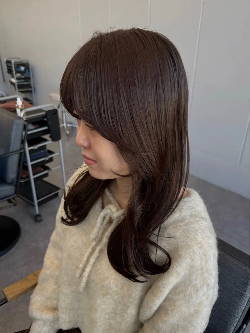 カラー カラーモデル┋鶴見区 ┋横堤┋陽菜実୨୧のヘアスタイル
