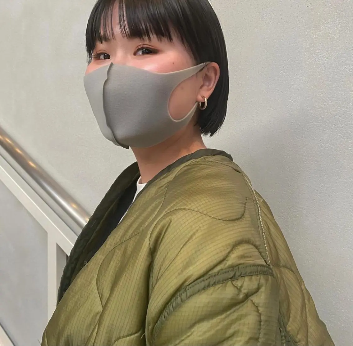 ショート カラー ボブ ウルフカット 811 大阪梅田 ウルフのヘアスタイル