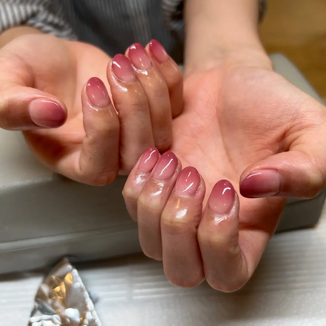 【HAND】カラーグラデーション　オフ込みの写真