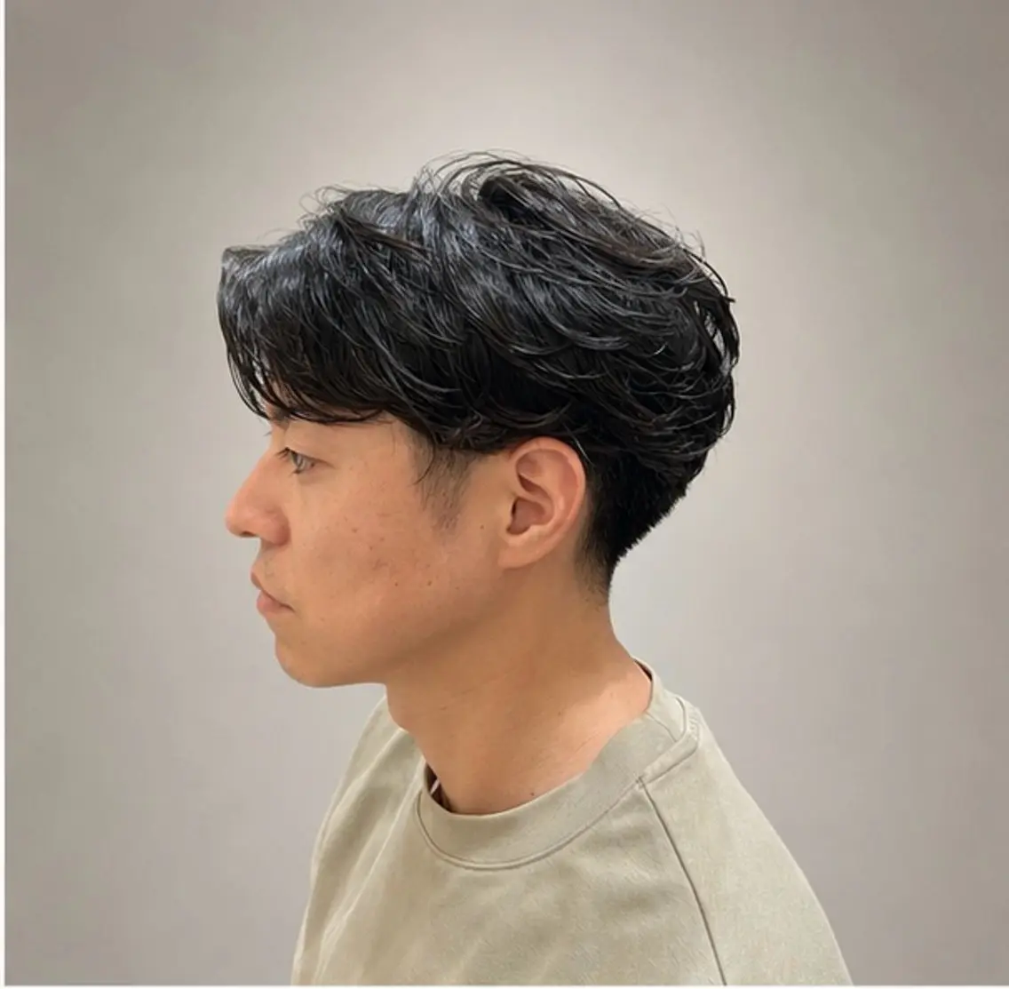 ショート パーマ メンズ メンズパーマ カット パーマ メンズ募集🖤カット パーマ🩶城山ユウラのヘアスタイル