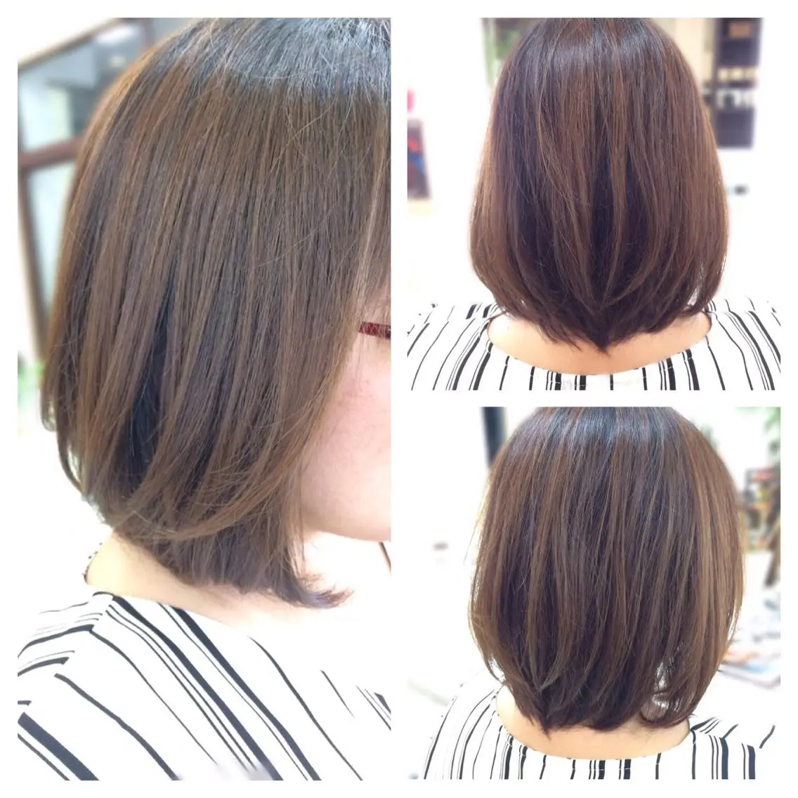 ミディアム ボブ いけだ ゆうのヘアスタイル