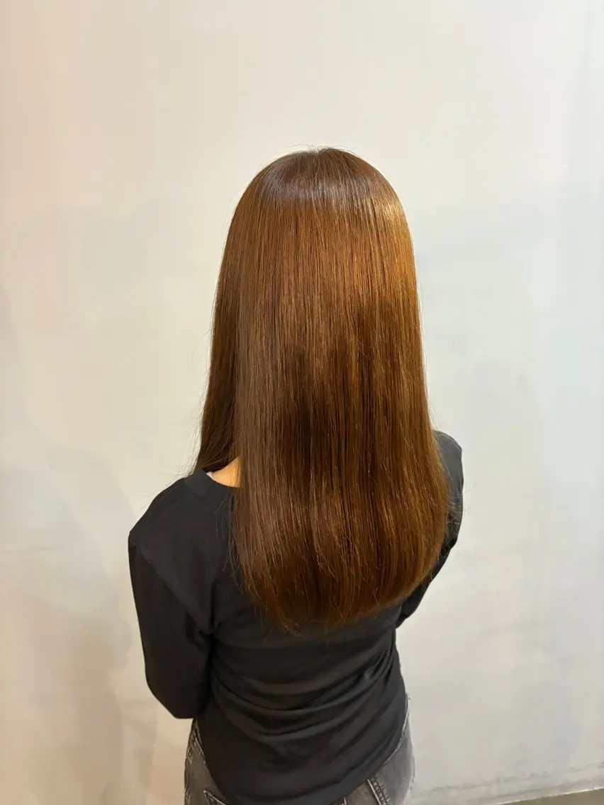 カラー ブラウンカラー ナチュラルブラウン 森田 美海のヘアスタイル