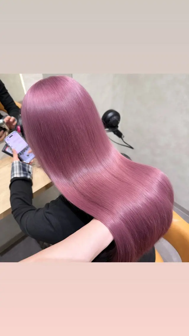 ロング ヘアカラー トリートメント ‎🤍札幌ハイトーン 🤍シンゴのヘアスタイル