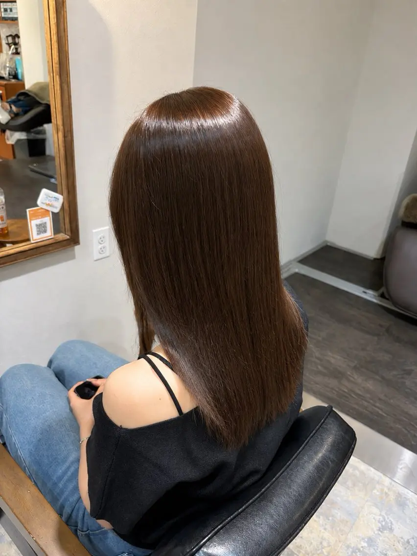 カラー ヘアカラー トリートメント collet大宮 / haru🐏のヘアスタイル