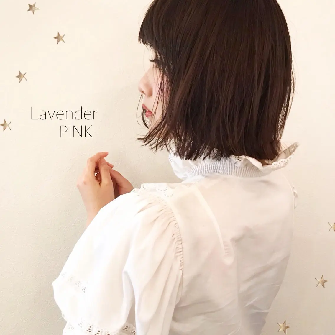 ミディアム カラー 市川 千夏のヘアスタイル