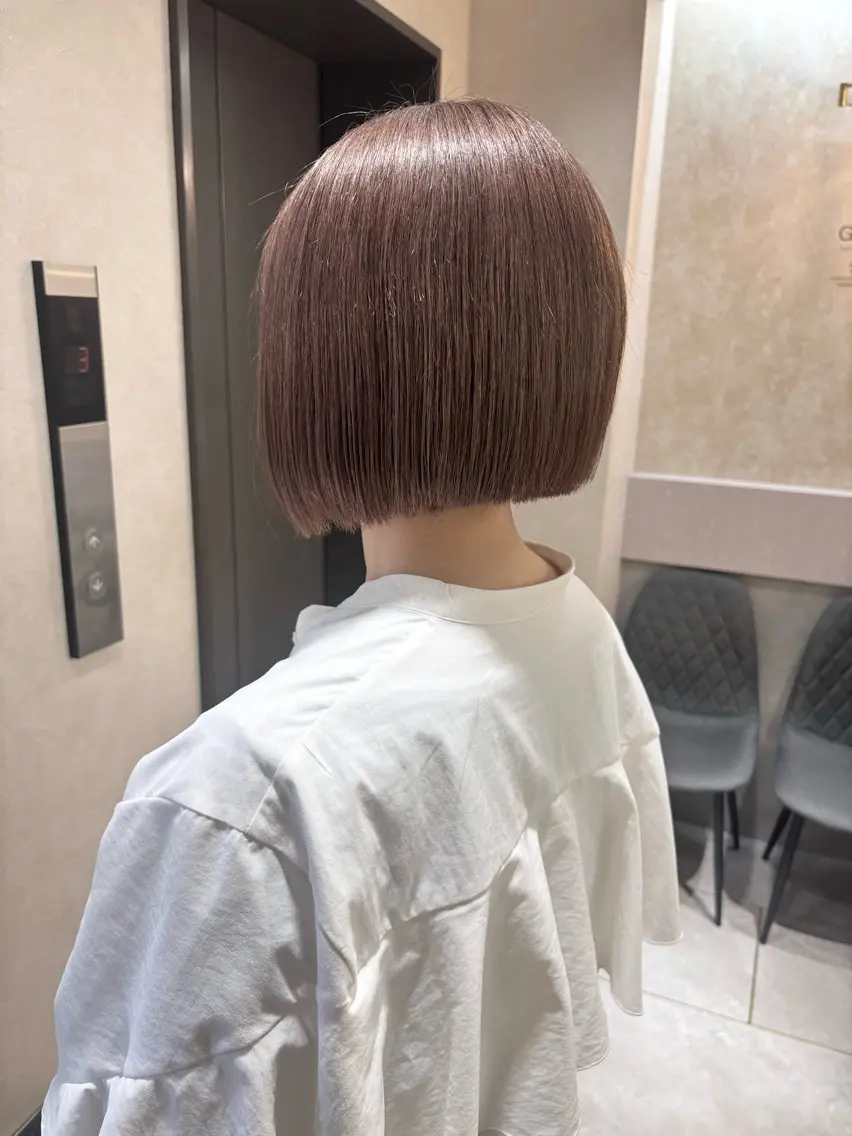 ショート カラー GiseL博多筑紫口 杏実のヘアスタイル