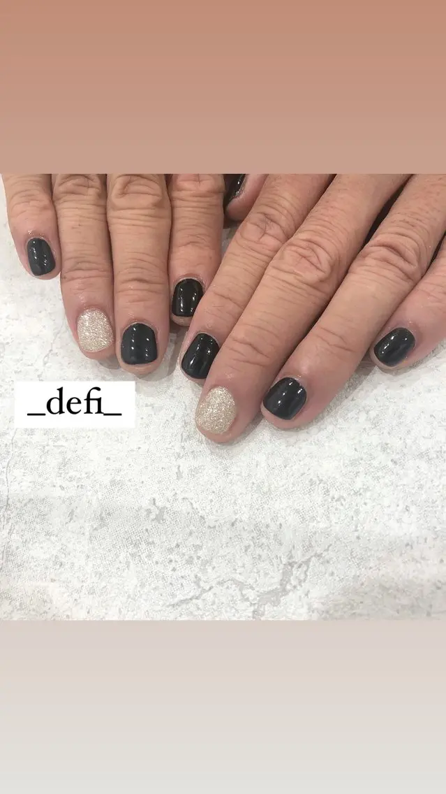 ネイル ジェルネイル メンズネイル ワンカラーネイル ハンドネイル _Defi_ by Kaoriのネイルデザイン