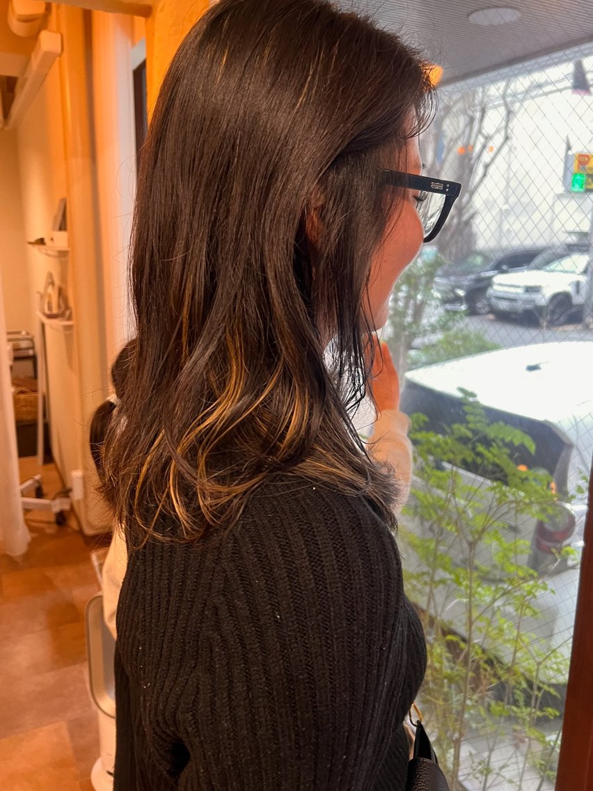 セミロング allen長浜高月店 💇‍♀️miwaのヘアスタイル