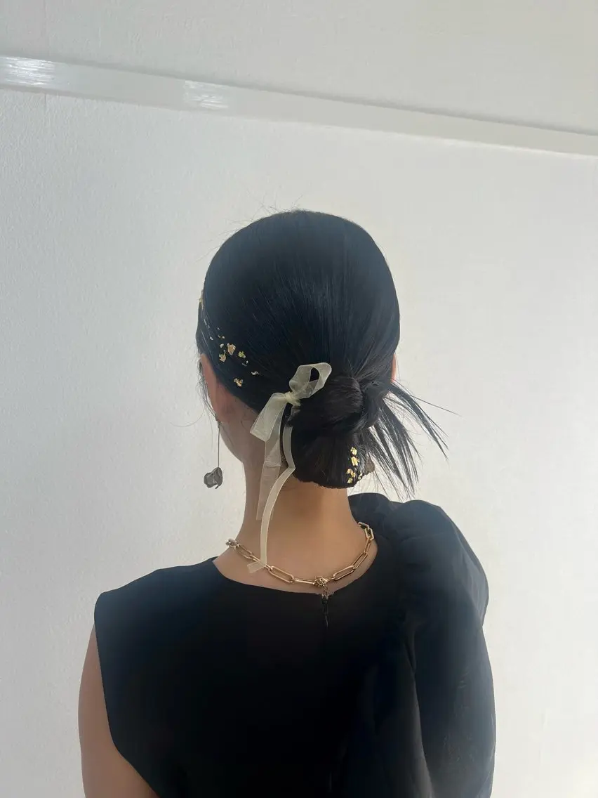 ロング ヘアアレンジ 大羅 海比のヘアスタイル