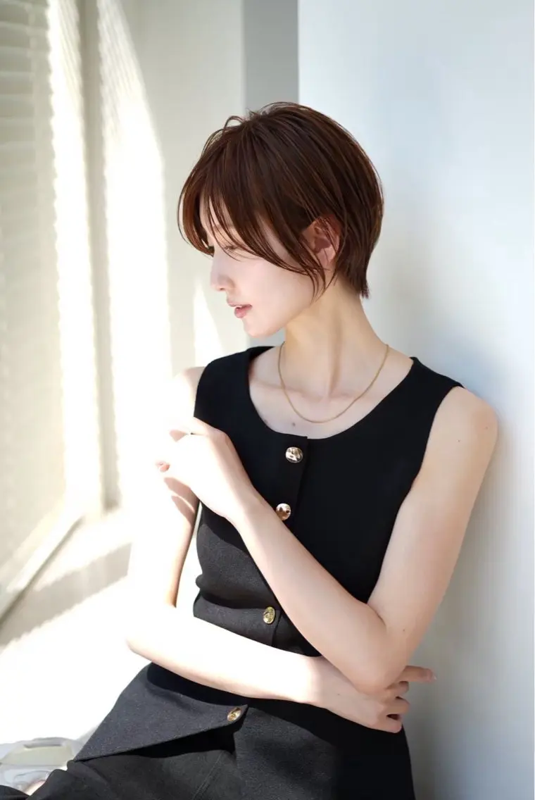 ショート カラー 加賀 千聖 /soigneのヘアスタイル