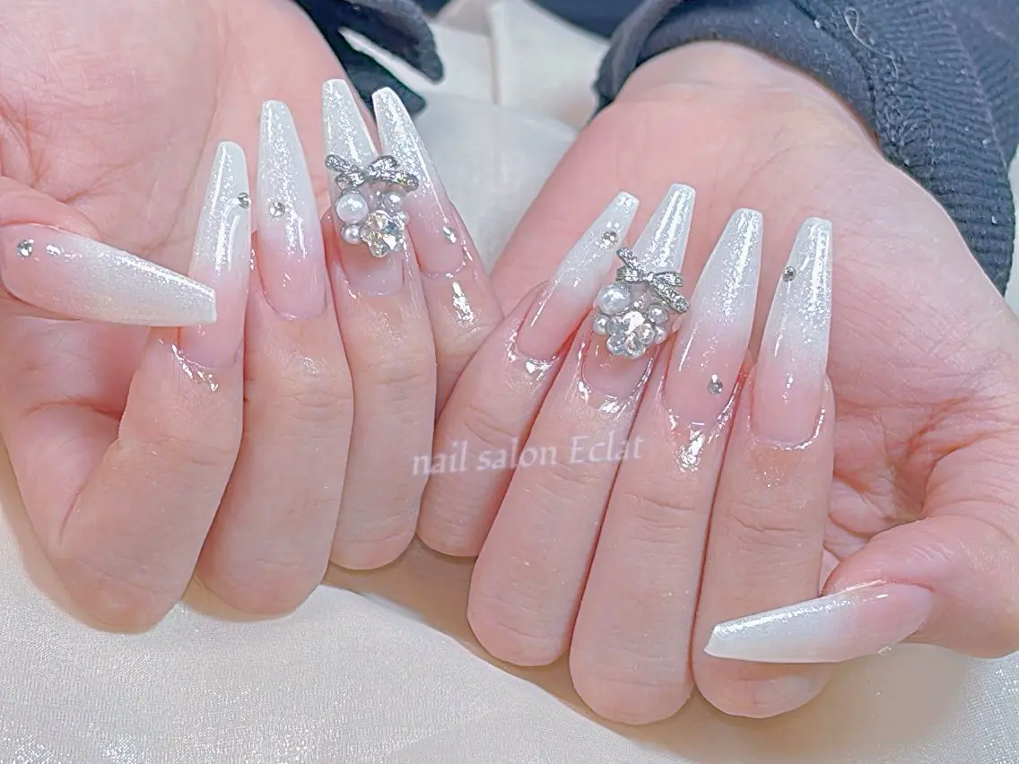 ネイル ハンドネイル ハンドケア ネイルサロンエクラ 🫧Shizukaのネイルデザイン