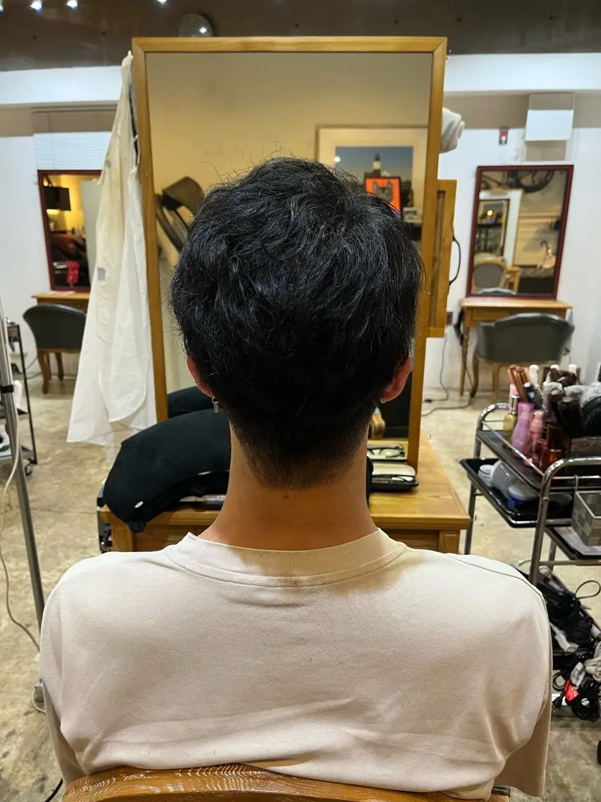 メンズ カット 松原 樹里のヘアスタイル