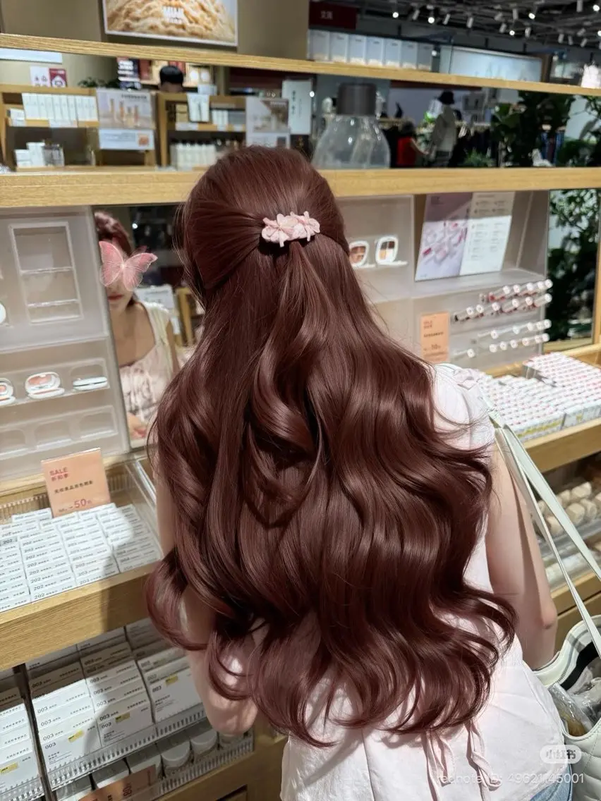 ロング カラー ヘアカラー トリートメント ヘアセット 透明感うる艶カラー 🤍MANAMIのヘアスタイル