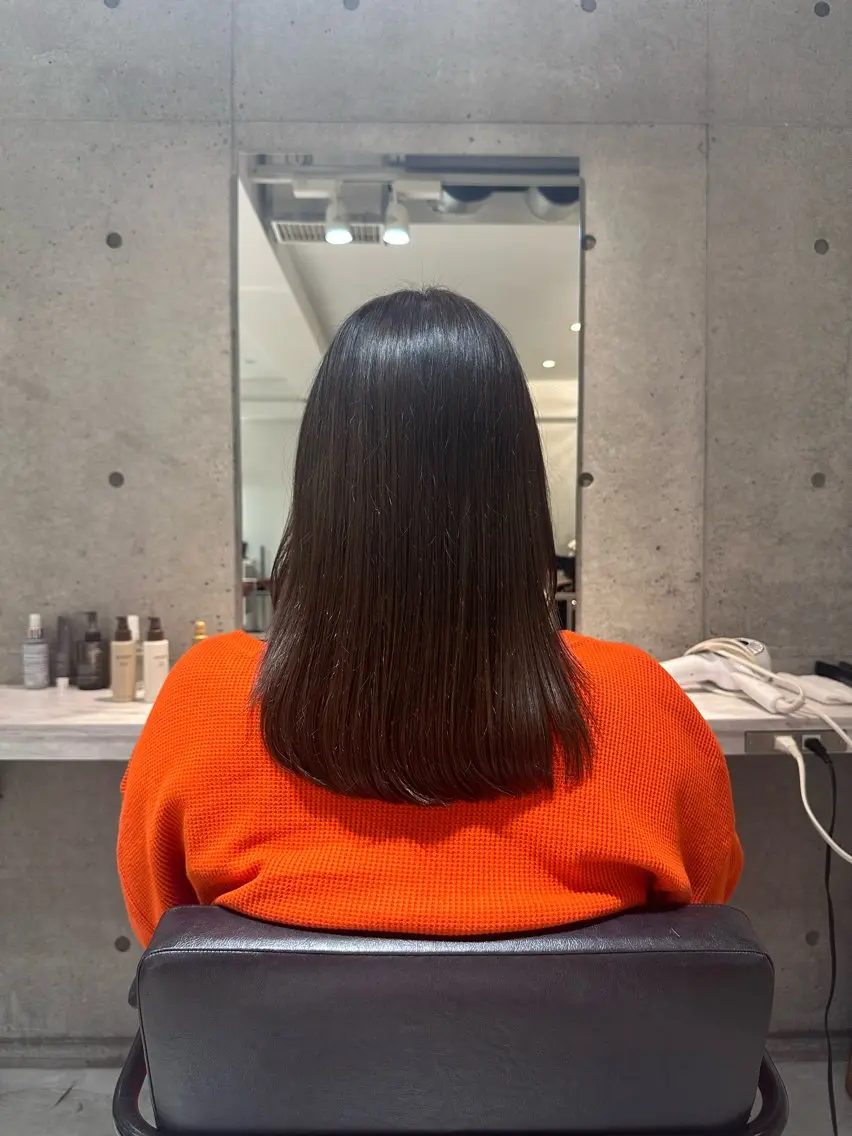 ミディアム カット ヘアカラー ニュアンスカラー/ amikaのヘアスタイル