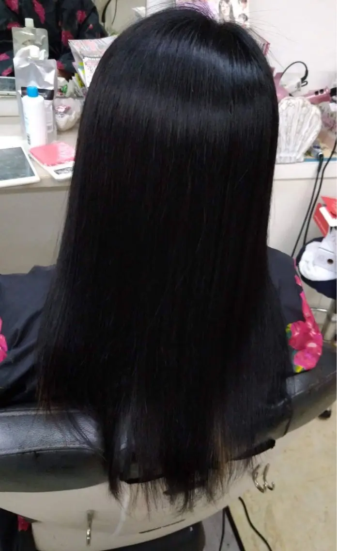 髪質改善 輝髪ストレートの写真