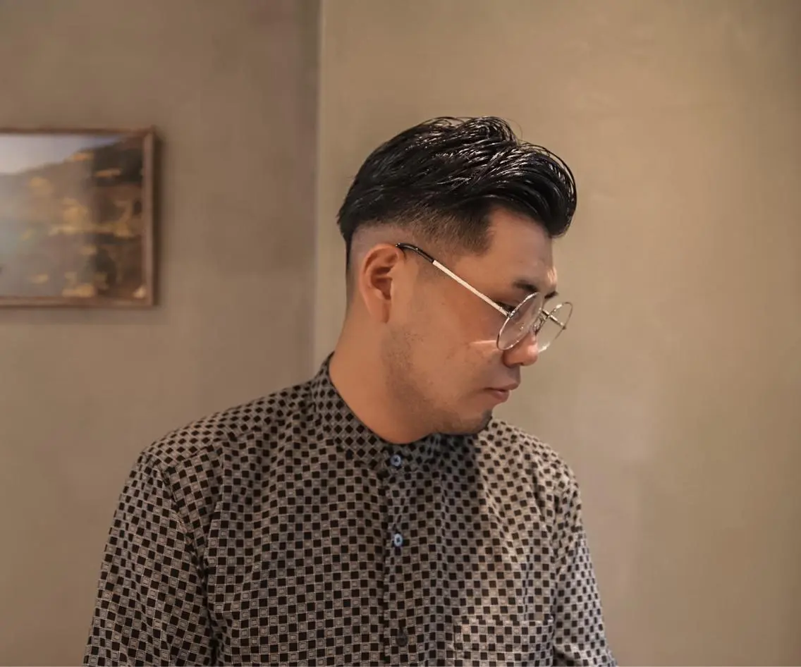 ショート メンズ フェードカット スキンフェード カット 💈圧倒的メンズ特化 DAITO💈のヘアスタイル