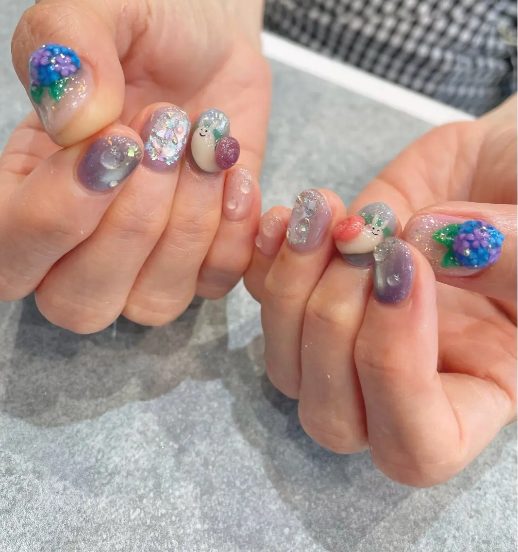 ネイル ハンドネイル Ash関内ネイリスト 荒木のネイルデザイン