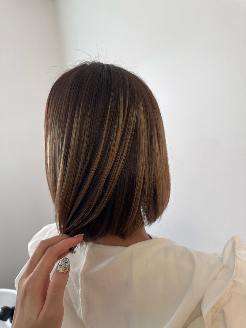カラー ヘアカラー トリートメント Lantana 前野心結のヘアスタイル