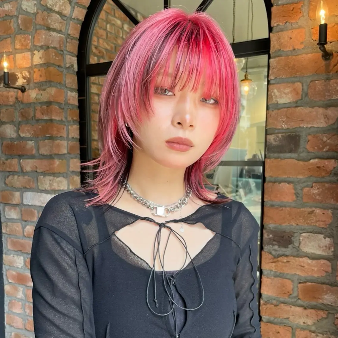 ショート ヘアカラー yukina ✴︎のヘアスタイル