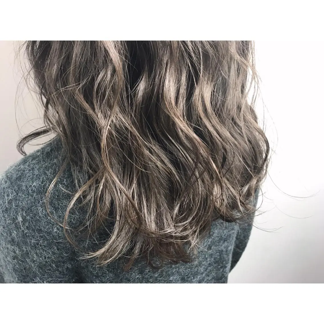 ミディアム セミロング ロング カラー パーマ ショート/レイヤー なら石井知希のヘアスタイル