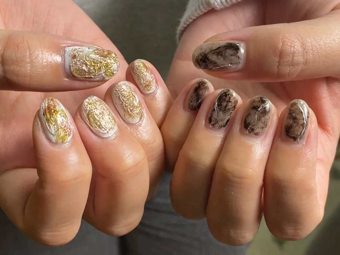 ネイル ハンドネイル atelier moamのネイルデザイン