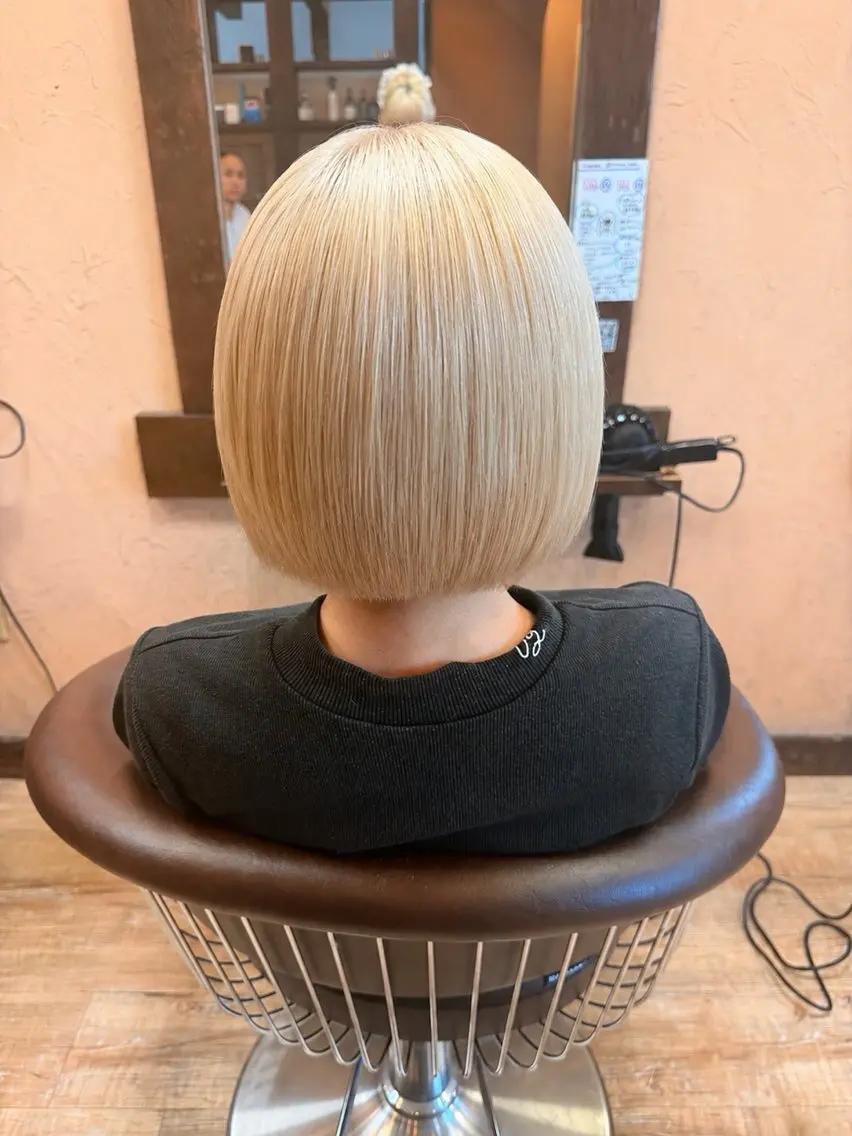 ショート ヘアカラー トリートメント Moremuu/ MAIKA🎀のヘアスタイル