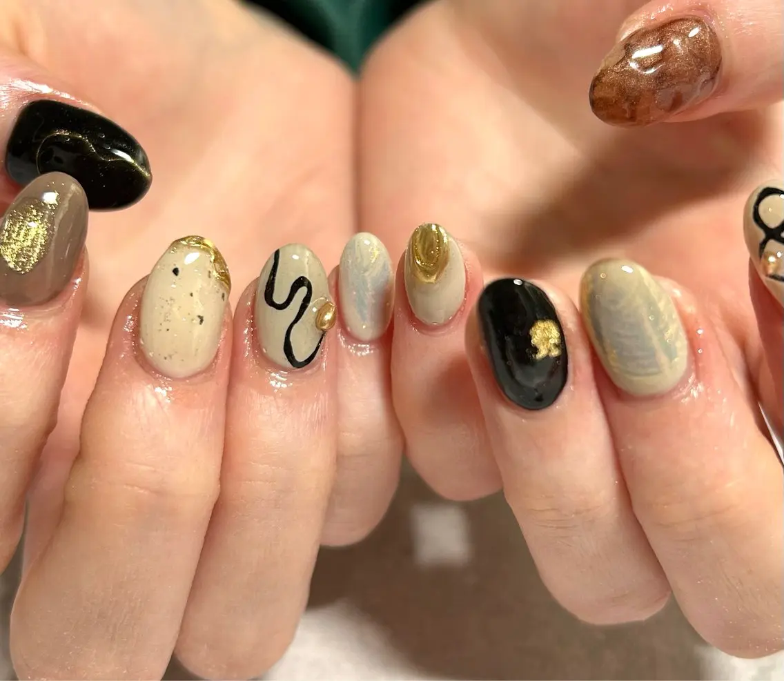 ショート 2DY NAIL SALONのネイルデザイン