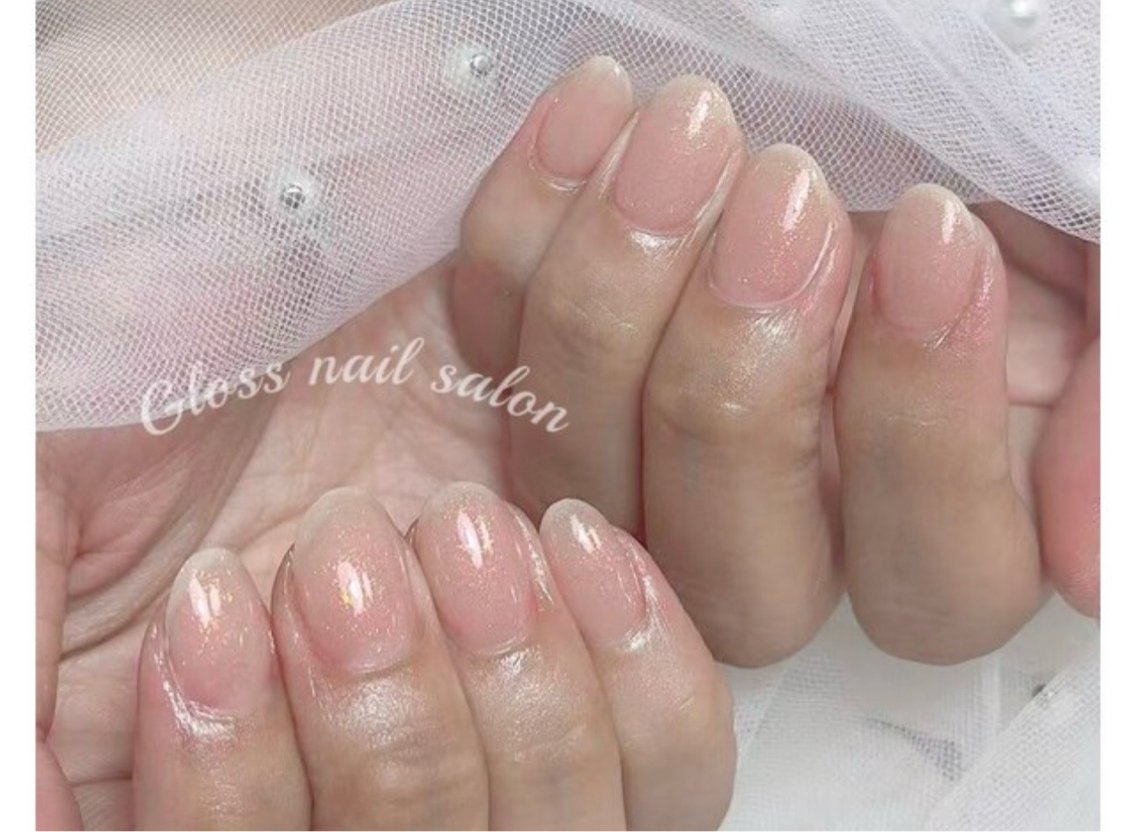 ネイル みゆ🐰 Gloss nailのネイルデザイン