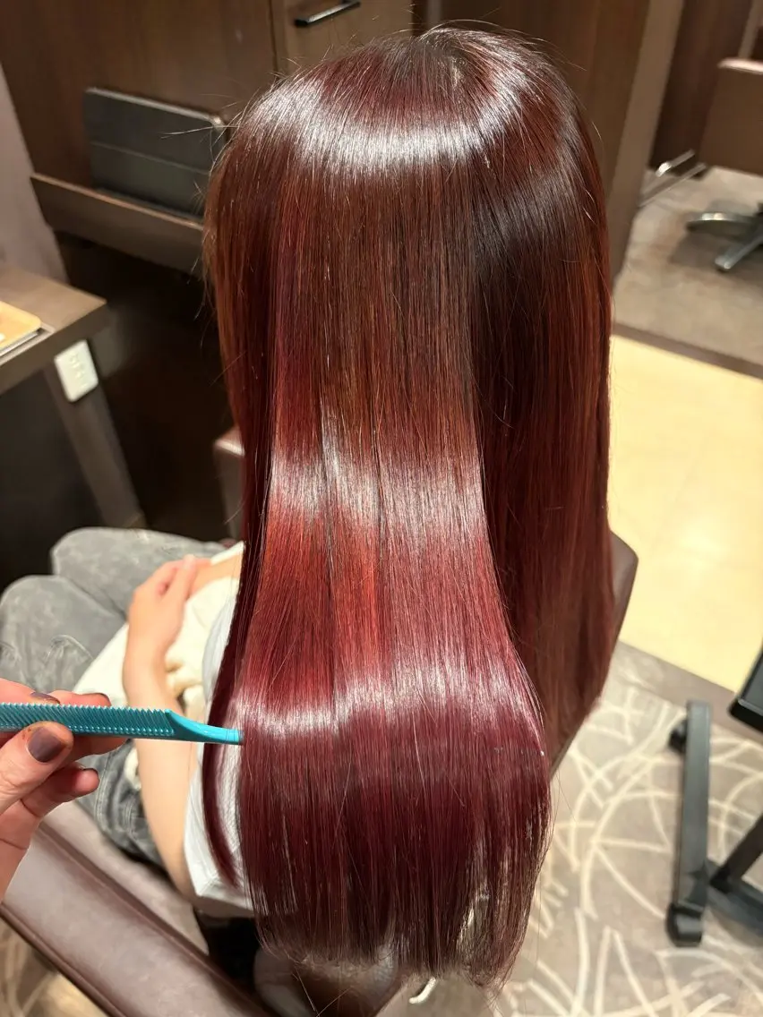 ロング カラー 小池 穂果/ 府中のヘアスタイル